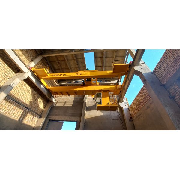 Improved Standard Electric Hoist Double Girder Overhead Crane 20/5t-10.5m light duty