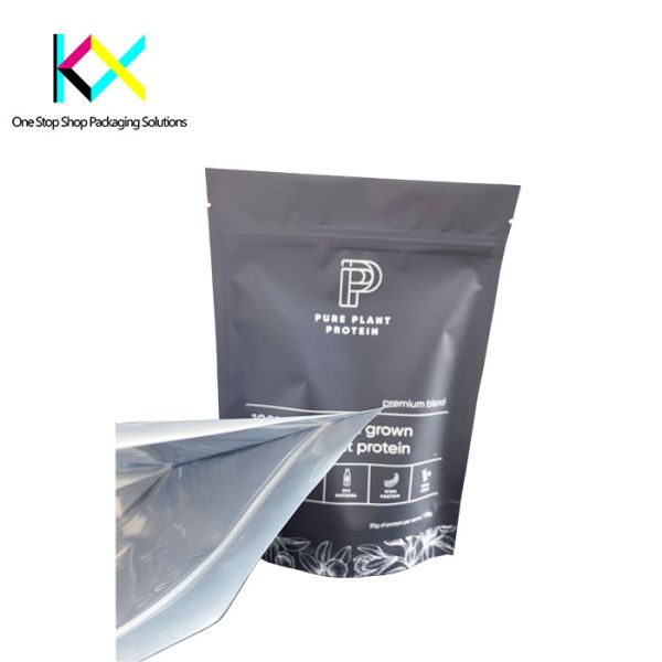 Supplement Powder Protein Pouch Packaging Customizable Lightproof 
