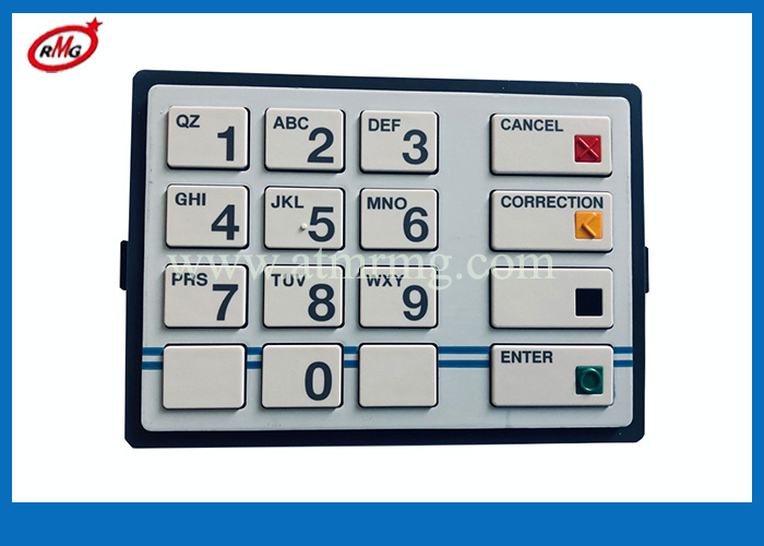кнопки клавиатуры Diebold Nixdorf Opteva EPP7 запасных частей машины 49249434000A ATM пластиковые