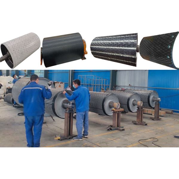 High Wear Resistant Ceramic Direct Bond Pulley Lagging Coating
