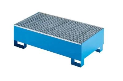 STEEL Drum Containment Pallets For Chemical Acids Corrosives Liquid Distributed Load 1300kg