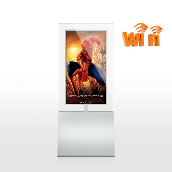 0.8cm Clear Double Sides 65 LCD Digital Signage 178° Viewing Angle
