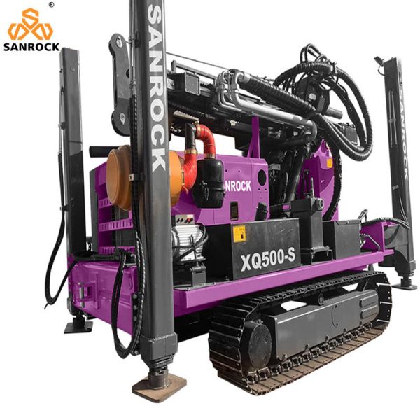 Portable Water Well Drilling Machine 500m Deep Full Hydraulic Water Well Drilling Rig