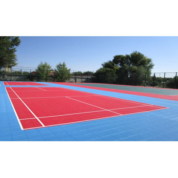 Indoor Basketball Court PP Interlocking Sports Flooring Customized