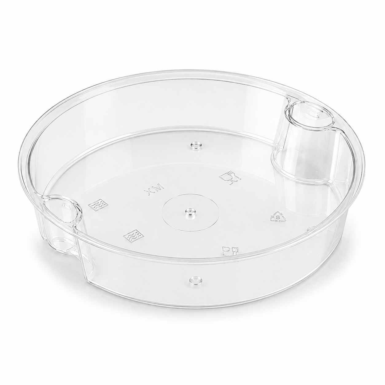 175mm Series Clear Round Inner Tray for Side Dishes / Meal Toppings