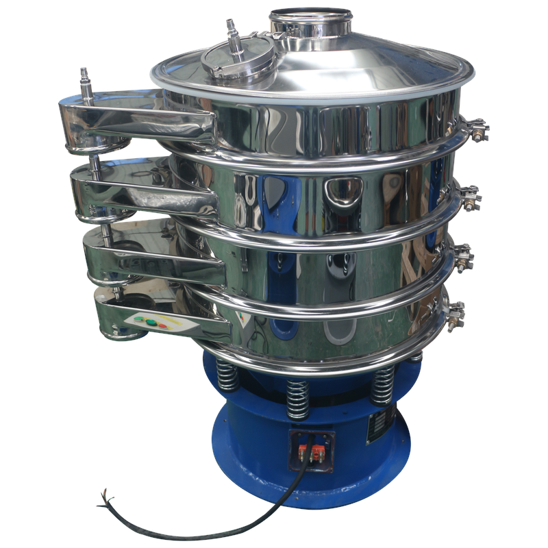 DYC-1200S Ultrasonic Vibrating Screen 500 Mesh High Precision Powder Sieve 316L Stainless Steel 2 Layer