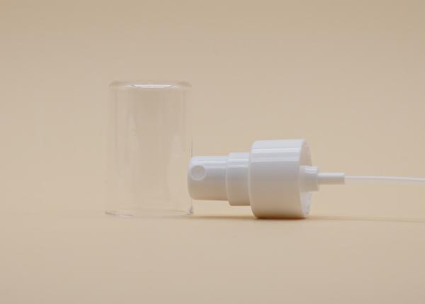 Screen Printing Fine Mist Pump Sprayer White Plastic Over Cap 24mm Neck Size