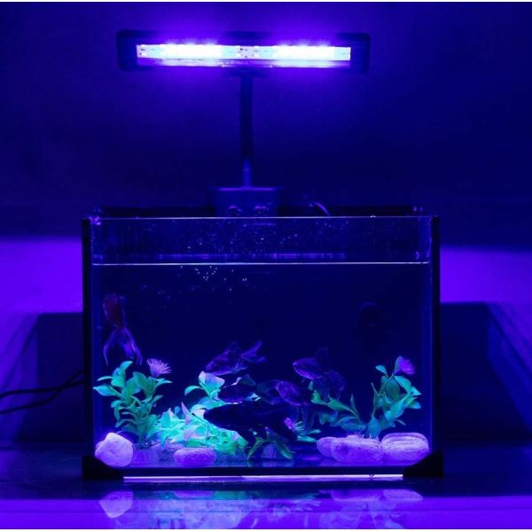 21W Gooseneck Clamp Aquarium Fluorescent Light 30 Gallon Tank