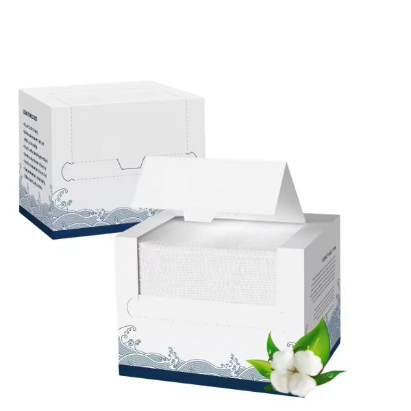 Des vêtements pour le visage en coton jetables personnalisés