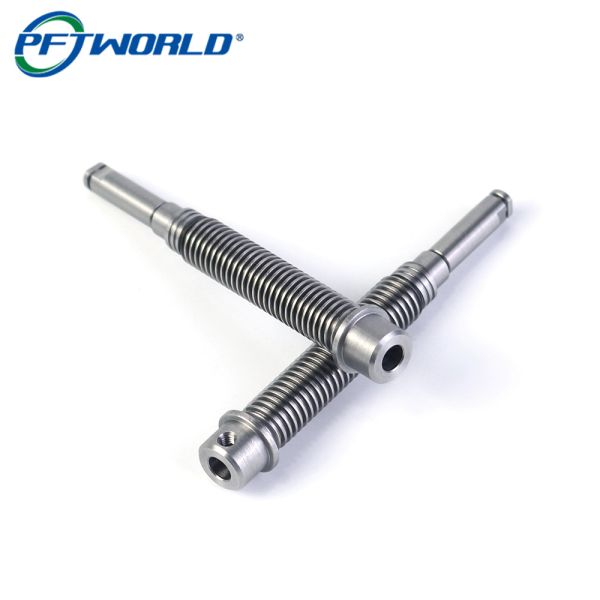 High-precision electric screw drive device | CNC-machined steel transmission components