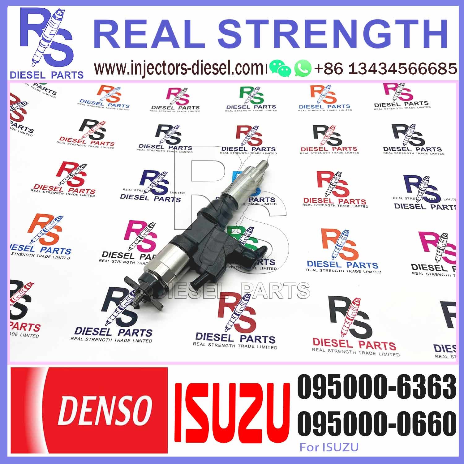 Дизельный топливный инжектор Assy 095000-6363 095000-6366