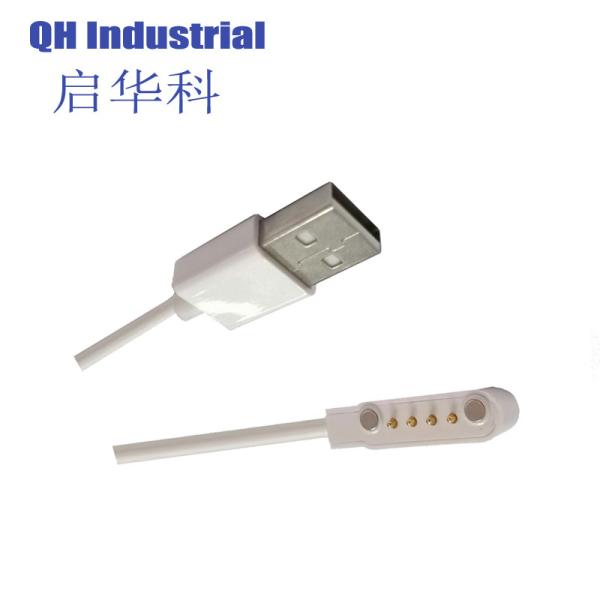 4pin 2.54mm Pitch Russian Federation Non-Standard Charging Connector Magnetic Wire Connector