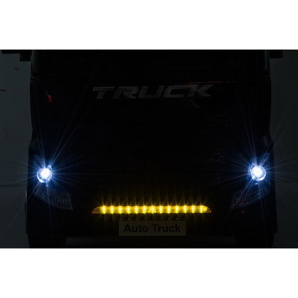 2022 Ride On Baby Car Toy с музыкой и огнями 12В электрический грузовик светодиодная лампа