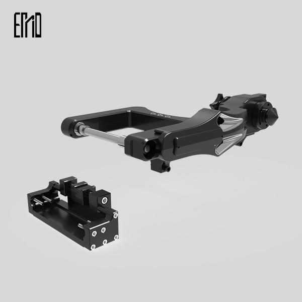 Kit bras oscillant simple face noir V Rod moto anodisé
