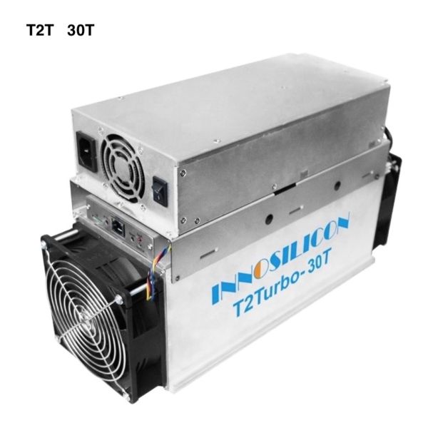 Горнорабочий Turbo T2 2000W-2400W Innosilicon, снаряжение 30T BTC секретное минируя