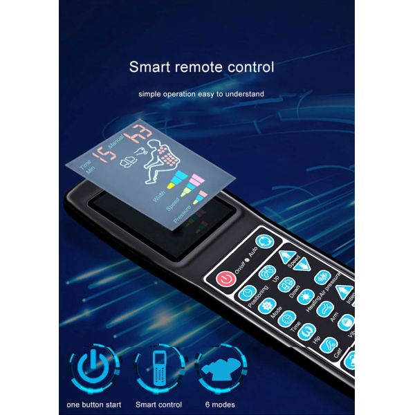 Coin Operated Gravity Massage Chair Calves Airbags CB Lymphatic ISO9001 Timing 30Min