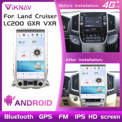 16 Inch Android Touch Screen Head Unit For Land Cruiser Navigation GPS Multimedia Player Wireless Carplay 4G