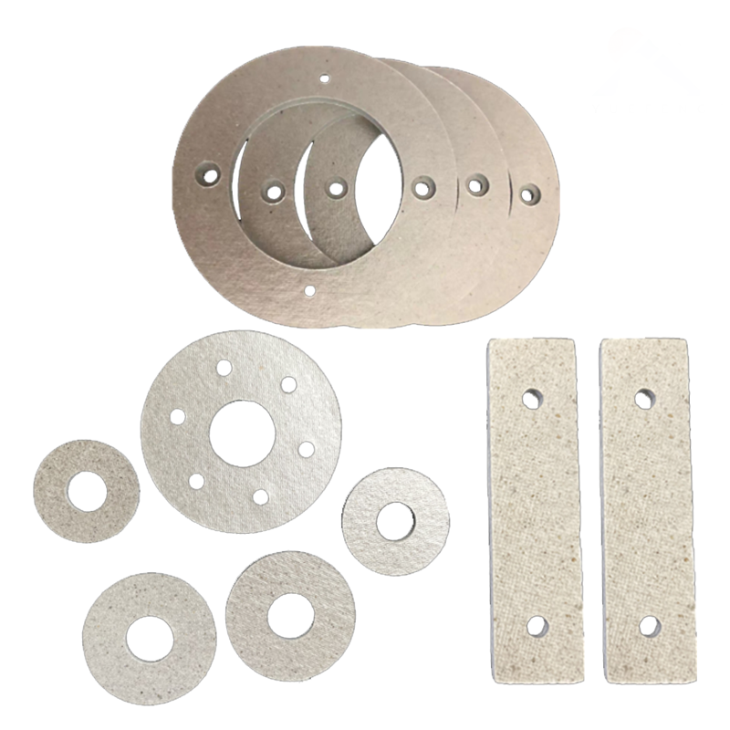 Lightweight Mica Parts For Automotive Industry , Mica Insulators For Motor Starters
