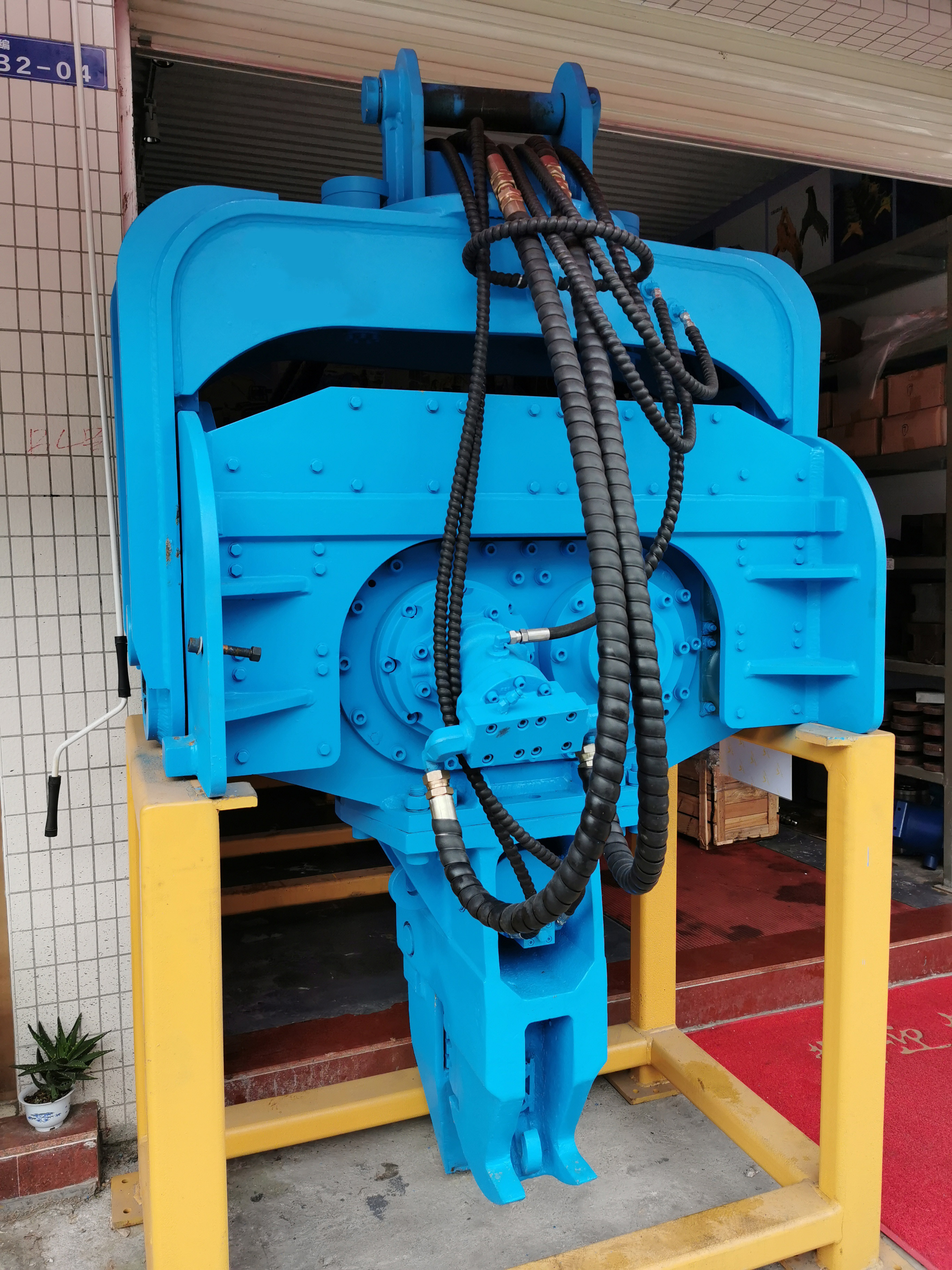 Молоток кучи OEM Vibratory гидравлический гарантия 1 года