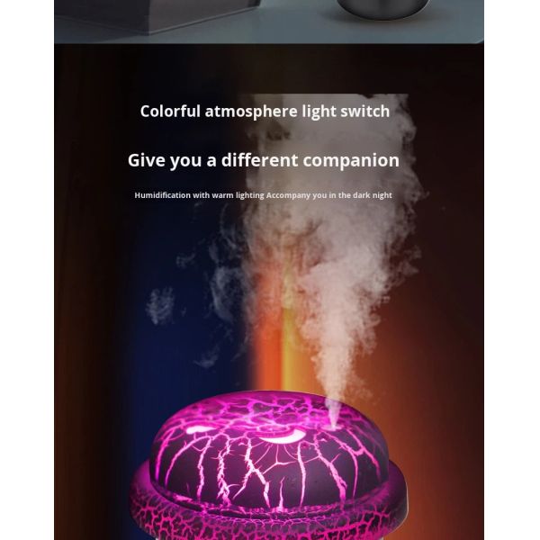 Household Ultrasonic Portable Air Humidifier 40ml/H Smart Atomizer Car Freshener  OEM