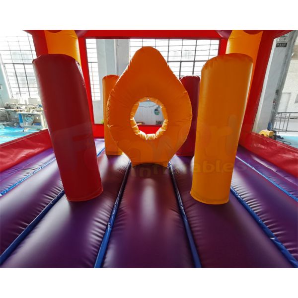 Дети мини Miki скача раздувные дома прыжка для школы