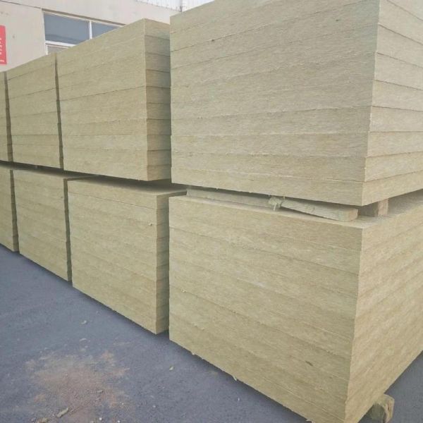 High Density Rock Wool Panel 40 - 200 kg/m3 For Construction / Industry Fields