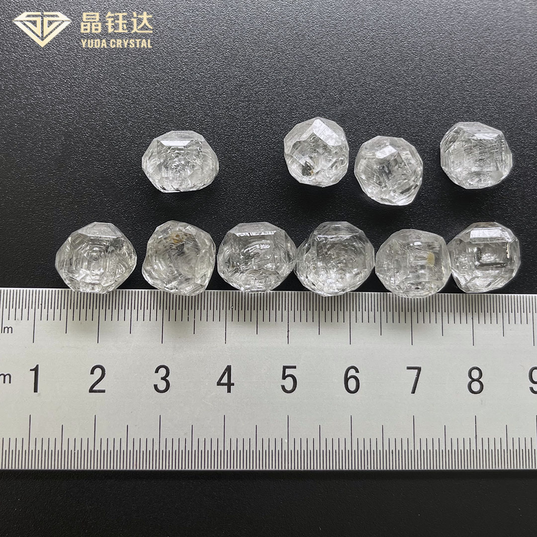 Большой диамант цвета диамантов D E f g размера 8ct 10ct 15ct грубой выросли лабораторией, который большой синтетический