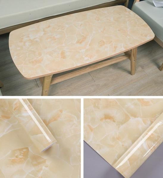Peel et stick papier peint à motifs géométriques pour la décoration d'hôtel