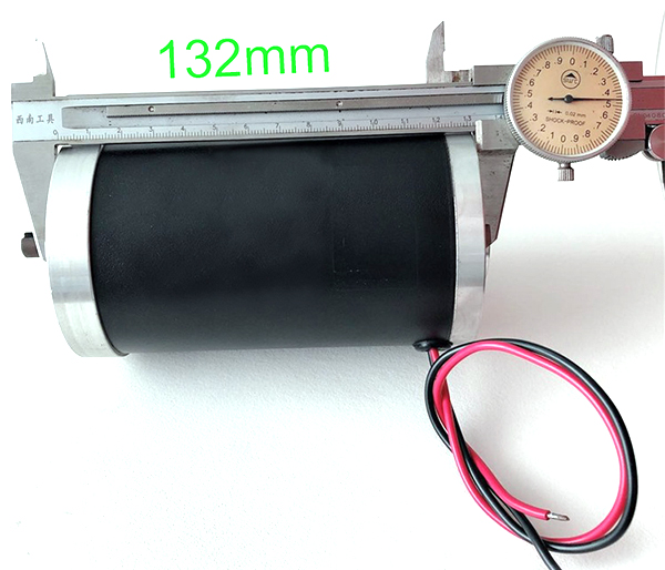 80W мотор 77mm OD DC наивысшей мощности щетки 220V 230V для трясти машину