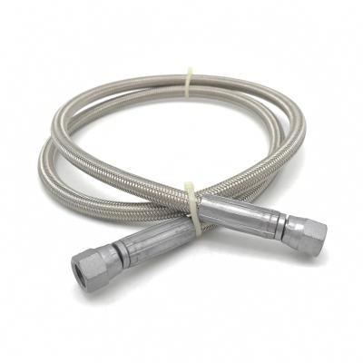 1/4 6AN trançaram a mangueira de PTFE para o compressor de ar