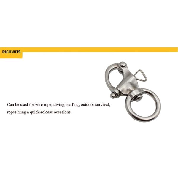 Нержавеющая сталь 316 быстро стреляющий ремень камеры застежка с другими вращающимися пружины