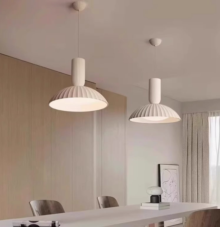 French creative personality art restaurant chandelier cream wind island bar table shop commercial modern simple lamps