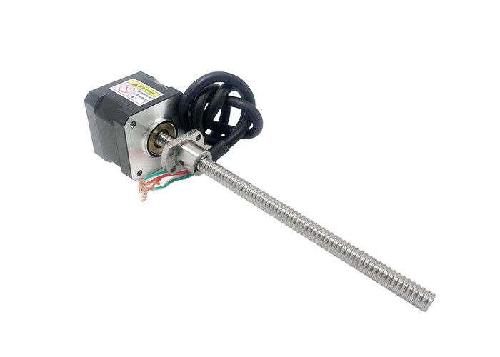 Напряжение тока 2,1 угла шага stepper мотора 1.8° винта шарика Nema 17 (42mm) гибридное/3.7V настоящее 1A, 4 подводящего провода