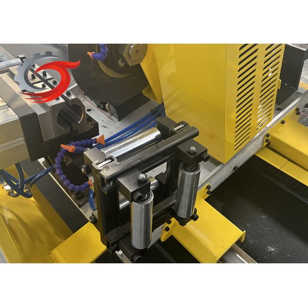 Remote Low Carbon Steel CNC Square Tube Cutter 25mm Cold Saw