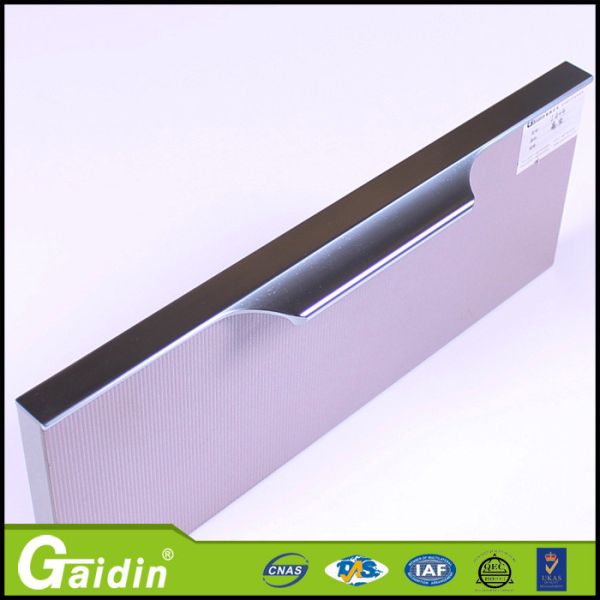 make in China furniture hardwarefair price best quality kitchen cabient decorative aluminum edge handles