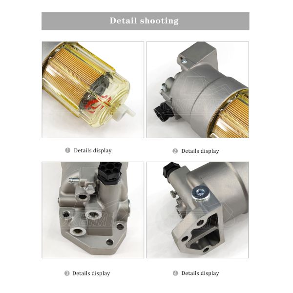 Разделитель воды 8-98135479-0 фильтра топлива 4HK1 6HK1 для ZX200-3 ZX240-3 ZX330-3