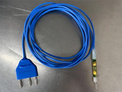 5000V 3000mm Monopólio de isolamento azul Assemblagem de cabo de arnês de fio Anti interferência
