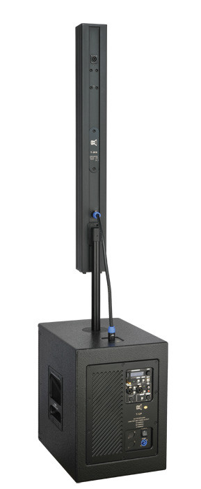 Solar Power System Powered Column Array Speakers Professional Disco Audio