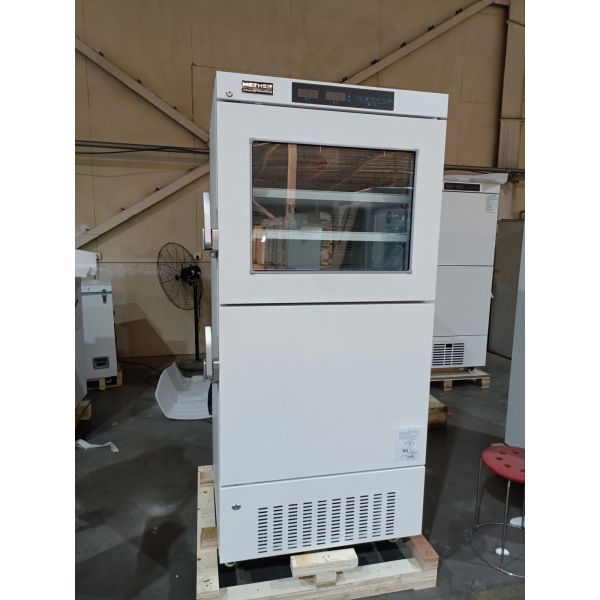 -40℃ Biomedical Freezer MDF-40V528 Dual-Chamber Medical Deep Freezer with Double Compressor System (528L)