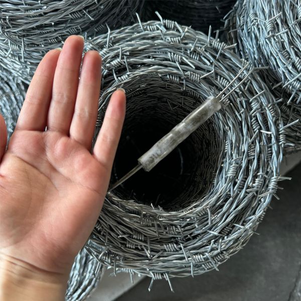 Wholesale Low Cost Electro Galvanised Steel Barbed Wire For Household