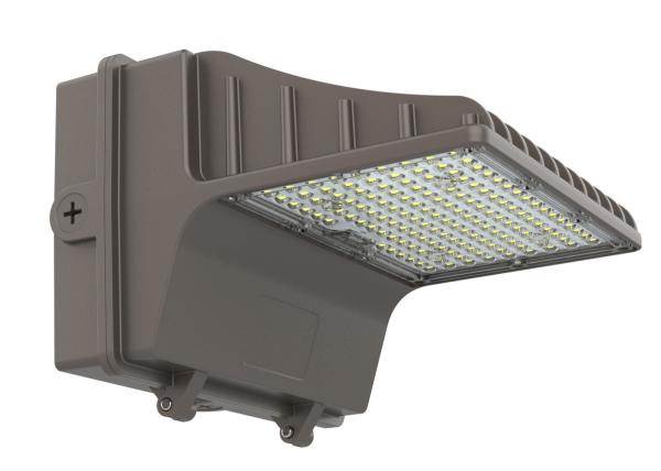 Brown Weatherproof 18000lm LED Shoebox Lighting Fixtures , 100W LED Shoebox