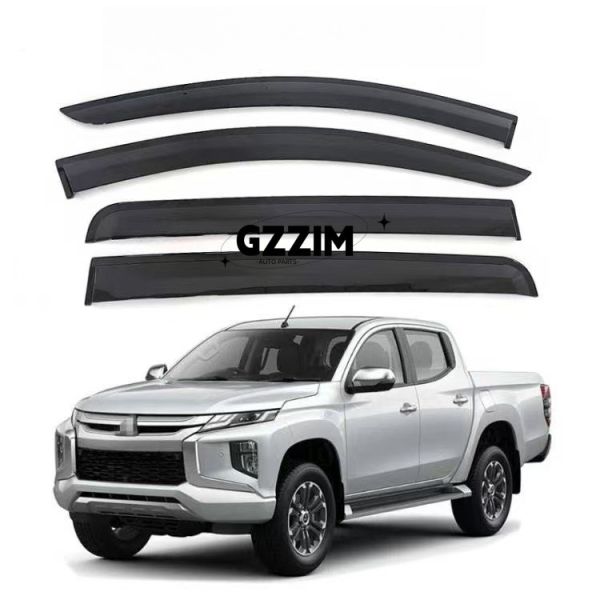 Accesorios exteriores de automóviles Visores de ventanas para Mitsubishi L200 Triton 2016-2022