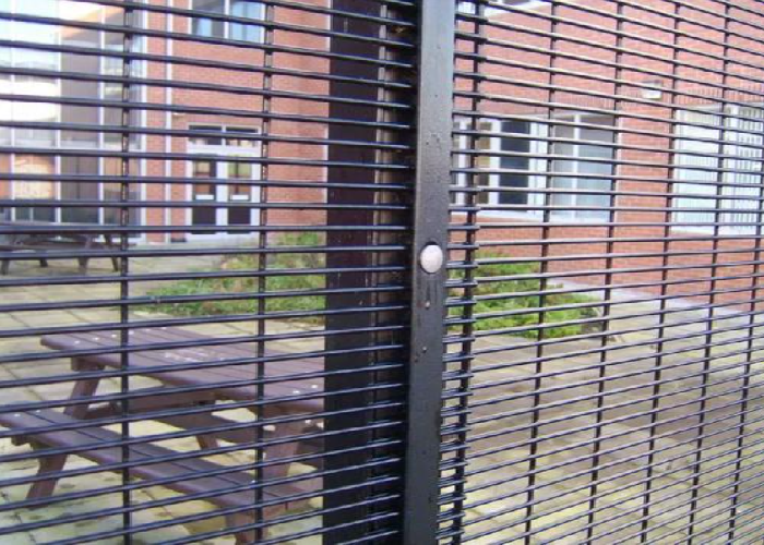 Clear View 358 Security Fence Panel Welded 3.2/4.0mm Mesh Powder Coated
