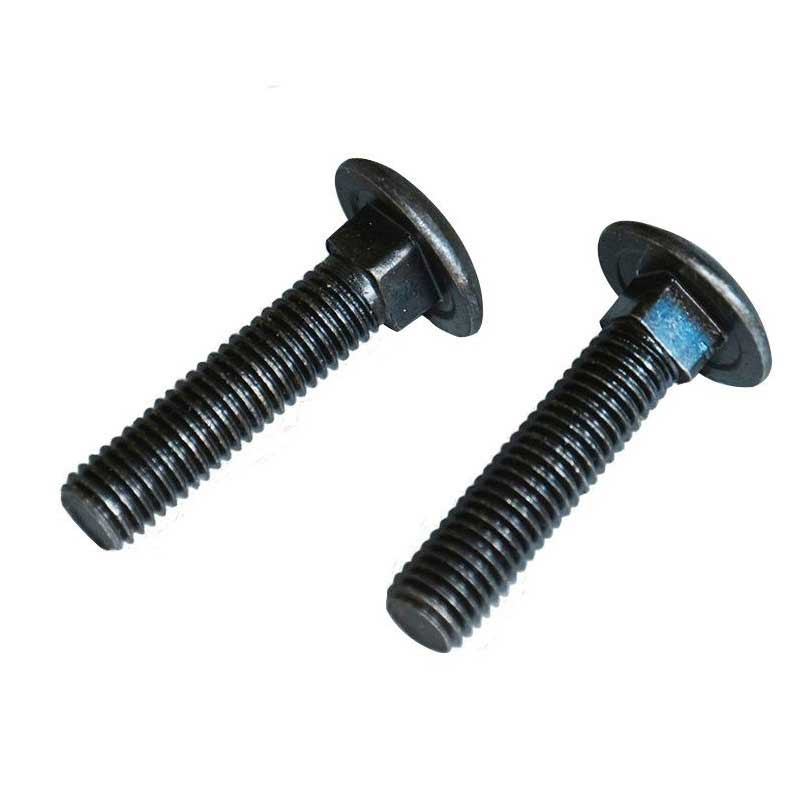 304 Нержавеющая сталь полукруглая головка карета болт M6-M16 DIN603 класс 8.8 оцинкованный