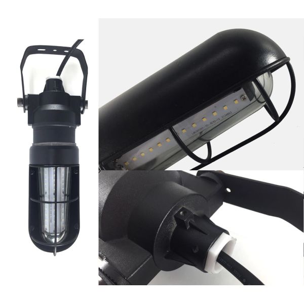 WODDHEAD EPL-120X1224VAC-50-100W-240-24VAC EXPLOSION PROOF DROP LIGHT w MEANWELL