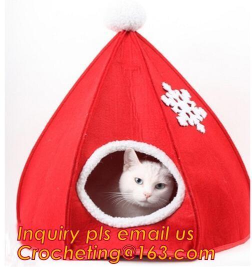 soft felt pet house, Pet Beds & Accessories, Felt pet house, Felt cats pet bed, felt pet house for dog or cats