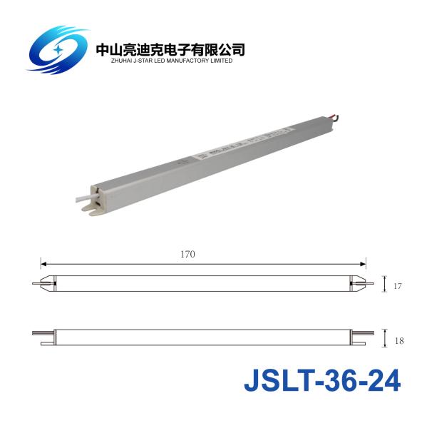 ROHS 24V 1.5A 36W Slim LED Power Supply For Advertising Light Box