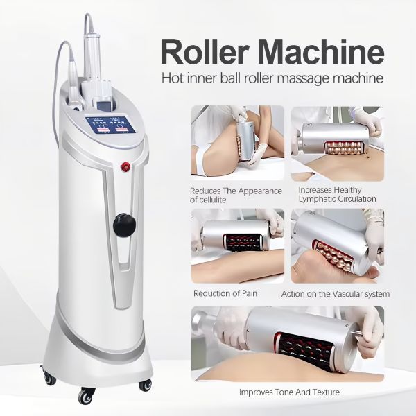 360 Roller Body Contouring Machine , Vacuum Roller Massage Machine 3400rpm 1200W