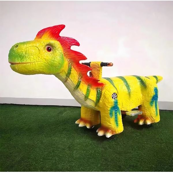 Customizable Rideable Dinosaur 180CM with Realistic Sound for Parks