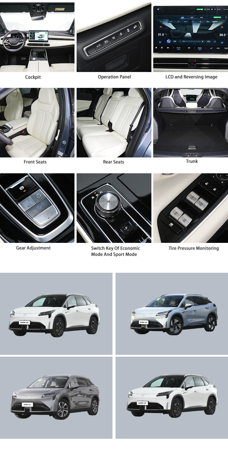 GAC Aion LX Plus Electric EV Cars чистый внедорожник EV Aion чистый внедорожник